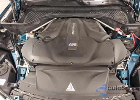 2016 BMW X6 M из США, поврежденный, VIN 5YMKW8C55G0R43581